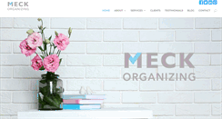 Desktop Screenshot of meckorganizing.com